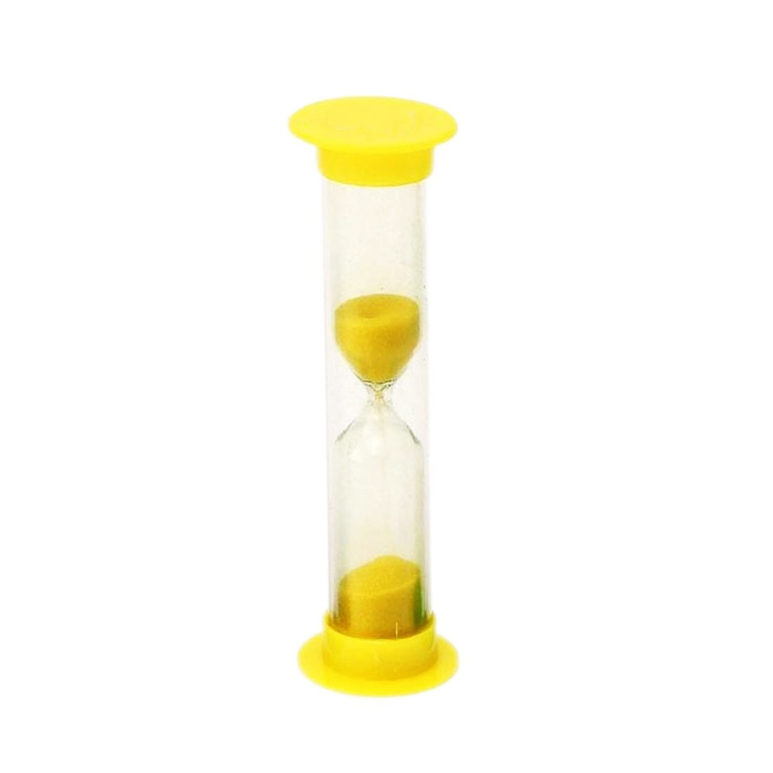 3/5/10 Minutes Sand Timer Glass Sand Dropping Time Counter Glass Hourglass Timer Clock Household Decor Kids Toothbrush Timer: Yellow / 3min