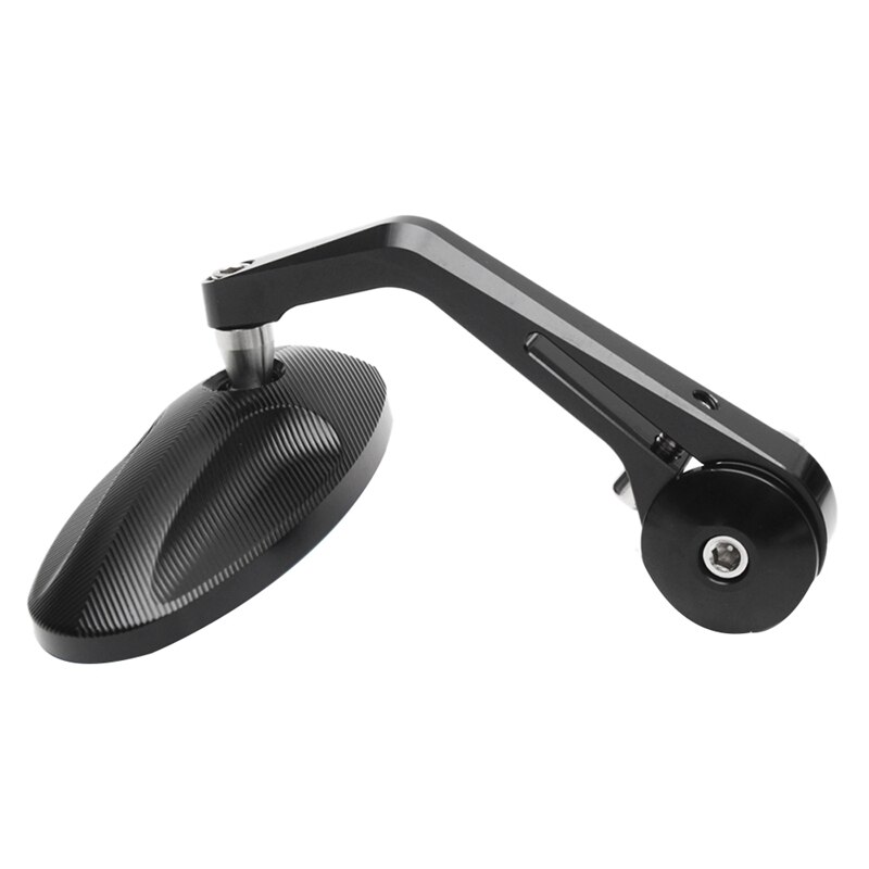 2Pcs 7/8 22Mm CNC Motorcycle Universal Bar End Black Rearview Side Mirror for Triumph Speed Triple Motorcycle Accessories