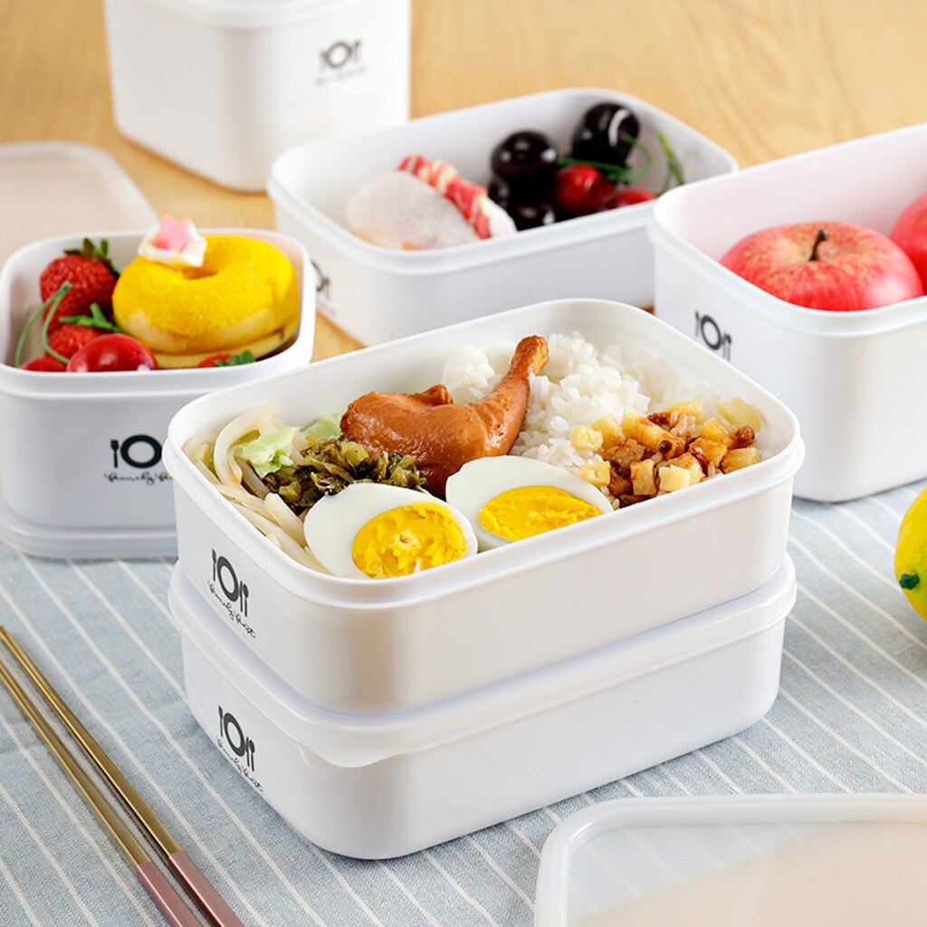 Food Fresh Storage Box Containers Kitchen Fridge Organizer Case Removable Drain Plate Tray For Keep Fruits Meat Fish Vegetables