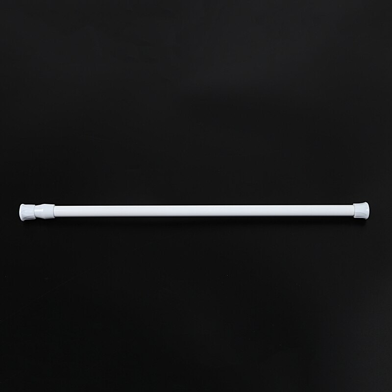 Spring Loaded Extendable Telescopic Net Voile Tension Curtain Rail Pole Rod Rods