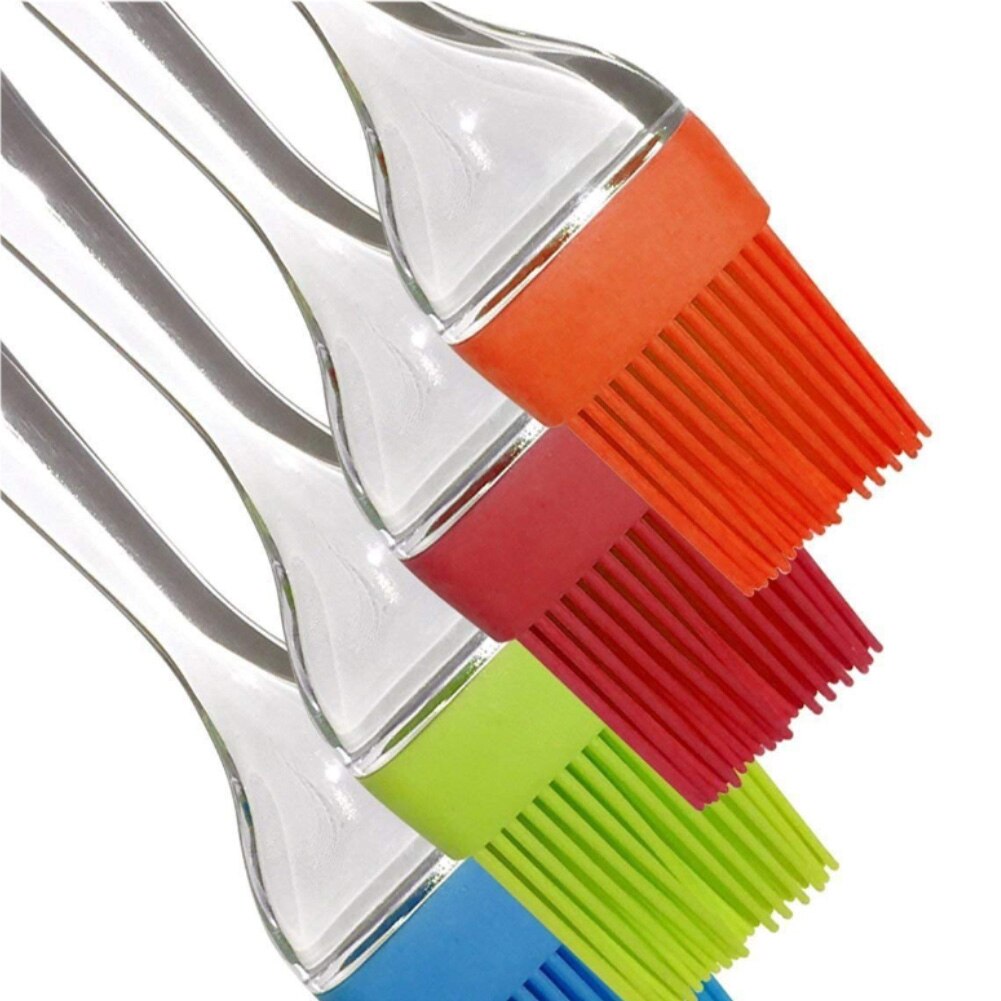 1pc petit Silicone brosse à pâtisserie détachable pâtisserie BBQ cuisson pique-nique brosse maison cuisine extérieur Gadgets cocina accesorio