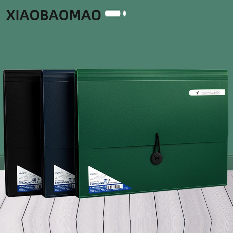 13 layers Expanding Files Folder A4 Paper Size File Organizer Multi-Layer Classification Folder Students Office Supplies