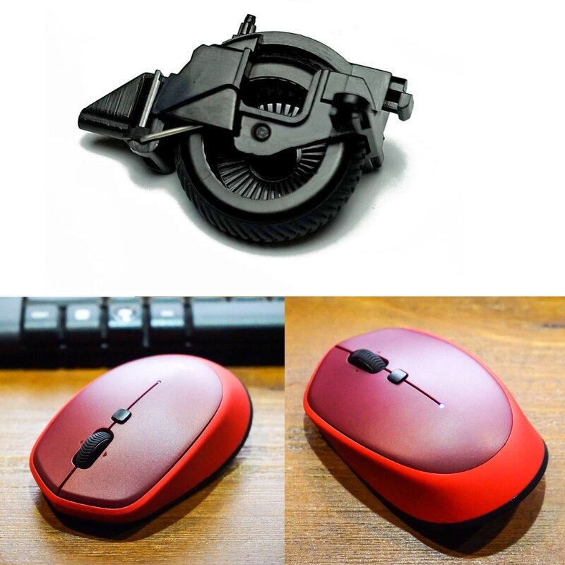 DXAB Replacement Mouse Pulley Scroll Wheel Roller for logitech M336 / M337 Wireless Mouse Repair Parts (Black)