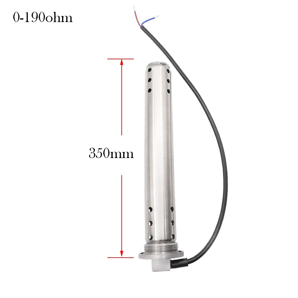0-190ohm /240-33Oohm Sweage Level Gauge Sensor Marine Boat Car Gauge Sender Water Level Indicator Water Tank Level Indicator: 350mm 0-190ohm