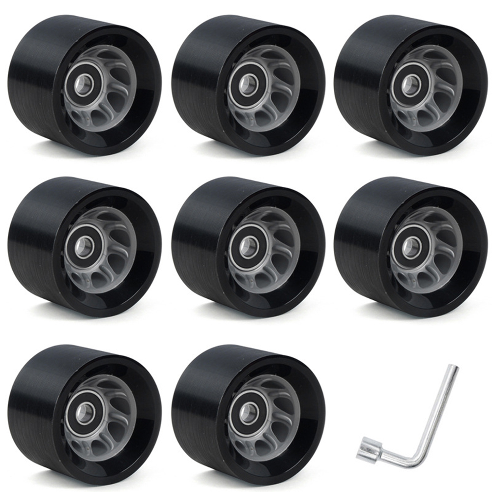 8Pcs 82A/90A/92A/95A Roller Skate Wheels For Double-Row Roller Skates Quad Skateboard Roller Skate Wheels Accessories