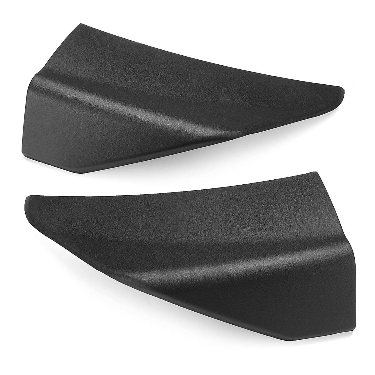 Neue 2 stücke Auto Vorderen Stoßfänger Rollenschneider Lippe Diffusor Kinn Spoiler Winglets Schutz Schutz Für Ford Für Mustang