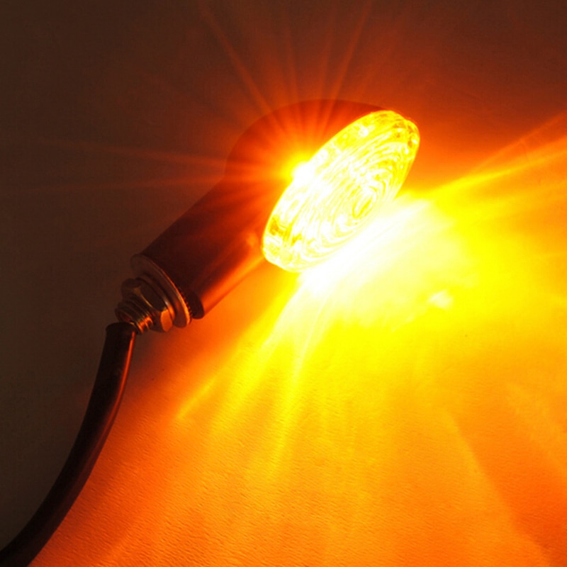 12v 10w moottoripyörän led -vilkkuvalot keltainen vilkkuvalo