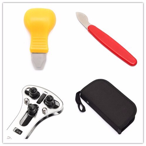 144 stuks horloge reparatieset, set met achterdeksel verwijderaar, batterij reparatieset voor horlogeband, opener, veerstaaf verwijderaar