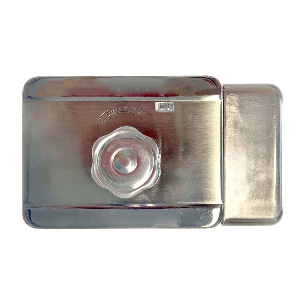 12V Electronic Door Lock Access Control System Silver Security Smart Intelligent Single Head Lock With for Home Intercom System