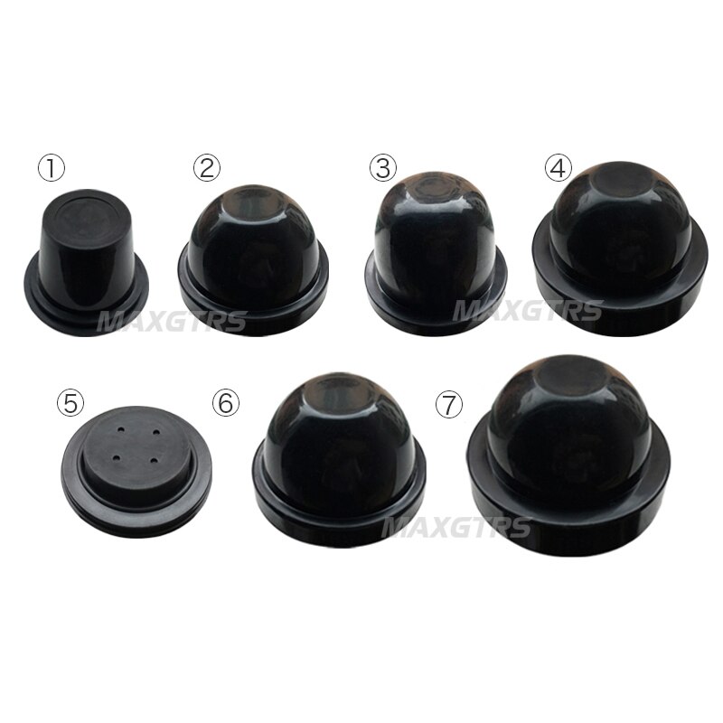 1x hid led koplamp auto stofkap rubber waterdicht stofdicht afdichting koplampkap auto styling accessoires doe-het-zelf retrofit werk