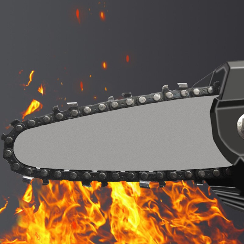 upgraded version of chainsaw metal 24V fruit tree cypress gardening tool with wireless lithium battery handheld chainsaw