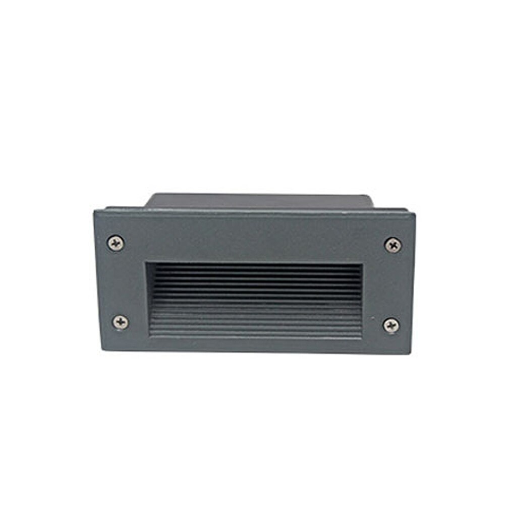 Luminous LED Einbau Garten Wand Footlight Boden Deck Schritt Licht Im Freien Wasserdichte Aluminium Treppe Ecke Pathway Lampe: Default Title