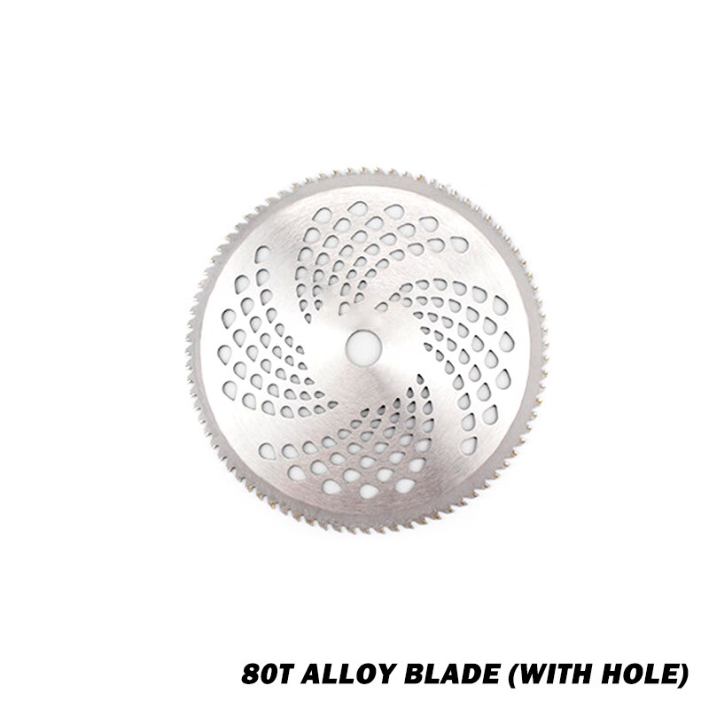 Durable Carbide Trimmer Blade 60T/80T/40T Lawn Mower Grass Eater Trimmer Head Brush Cutter Weeds Blade Knife Garden Tools: G290727