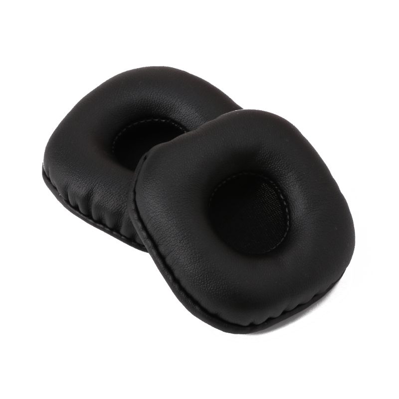2 stuks leren oorkussens voor marshall major i ii oordopjes, gemaakt van schuimrubber en spons.