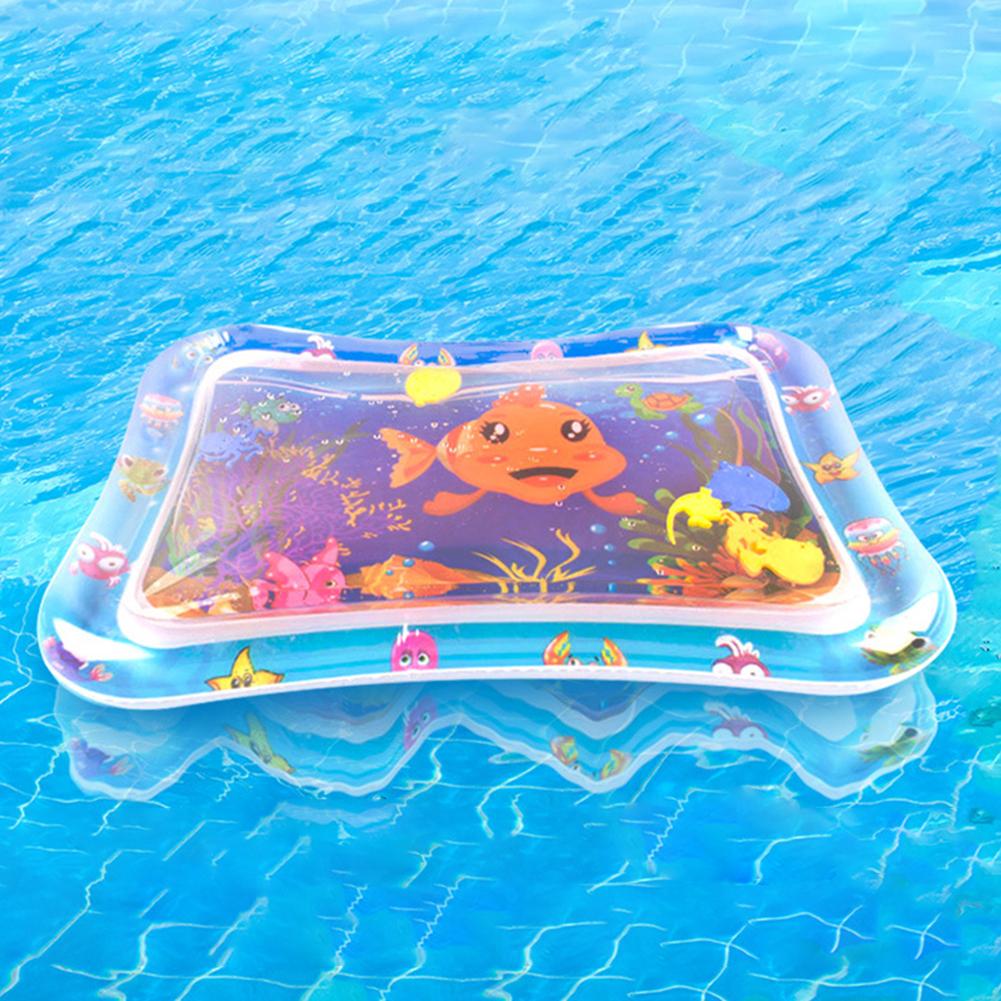 Baby Baby Cartoon Oceaan Dier Octopus Dolfijn Opblaasbare Water Mat Zomer Spel Pad Speelgoed