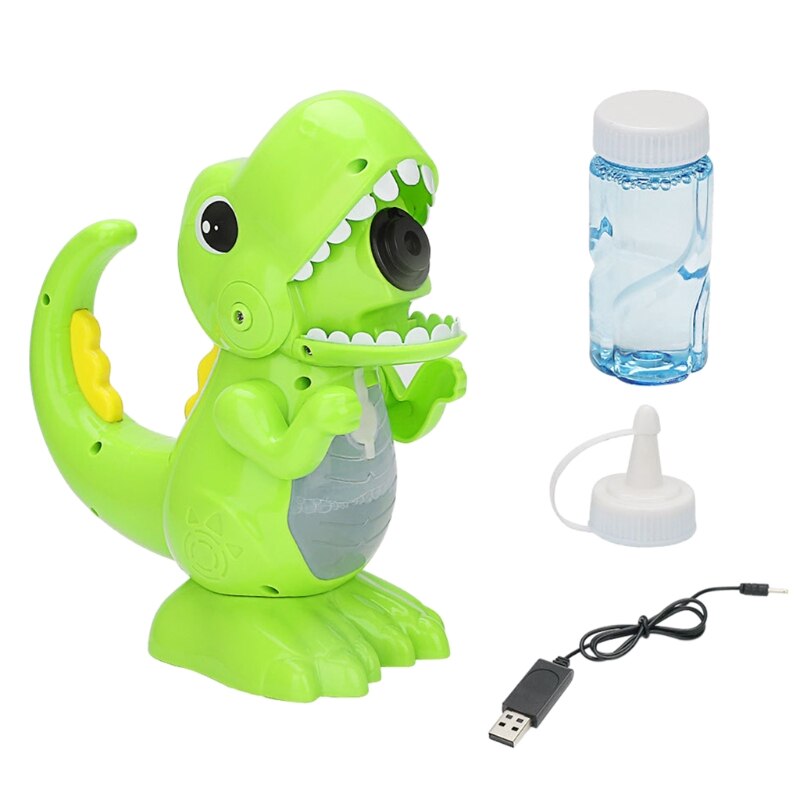 Swimming Pool Toys Education Toy Bath Playing Toys Dinosaur Bubble Blowing Product Bubble Maker Bathtub Toy for Baby