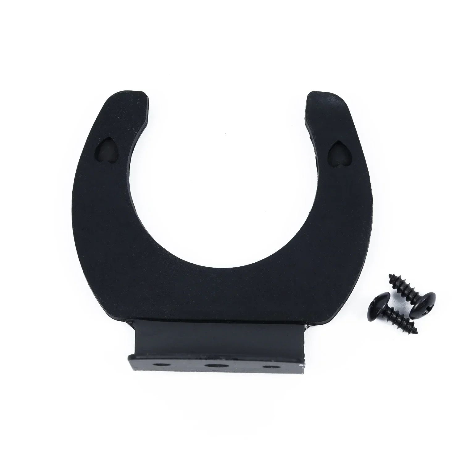 1 Set Black Baseball Bat Display Hanger Holder Wall Mount Rack Stand With Mounting Screws For ​Vertical Tennis Universal Rack