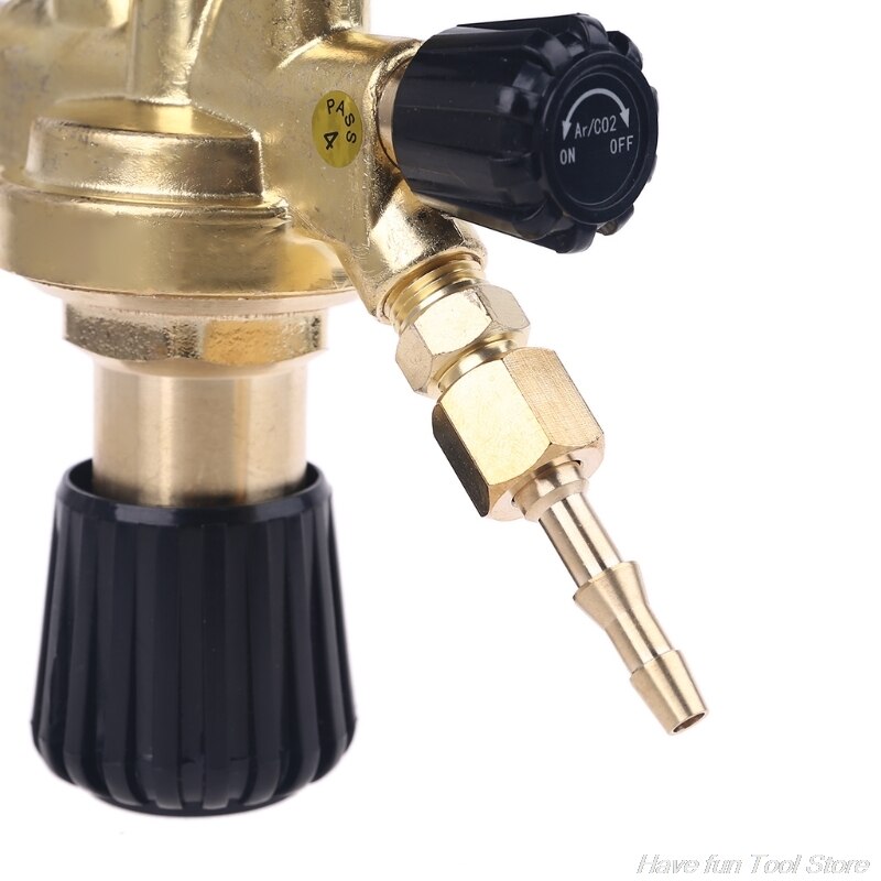 CO2 Argon Stikstof Drukverlagende Regulator Shockproof Mag/Mig Lassen Drukregelaar W21.8 Draad M15 21