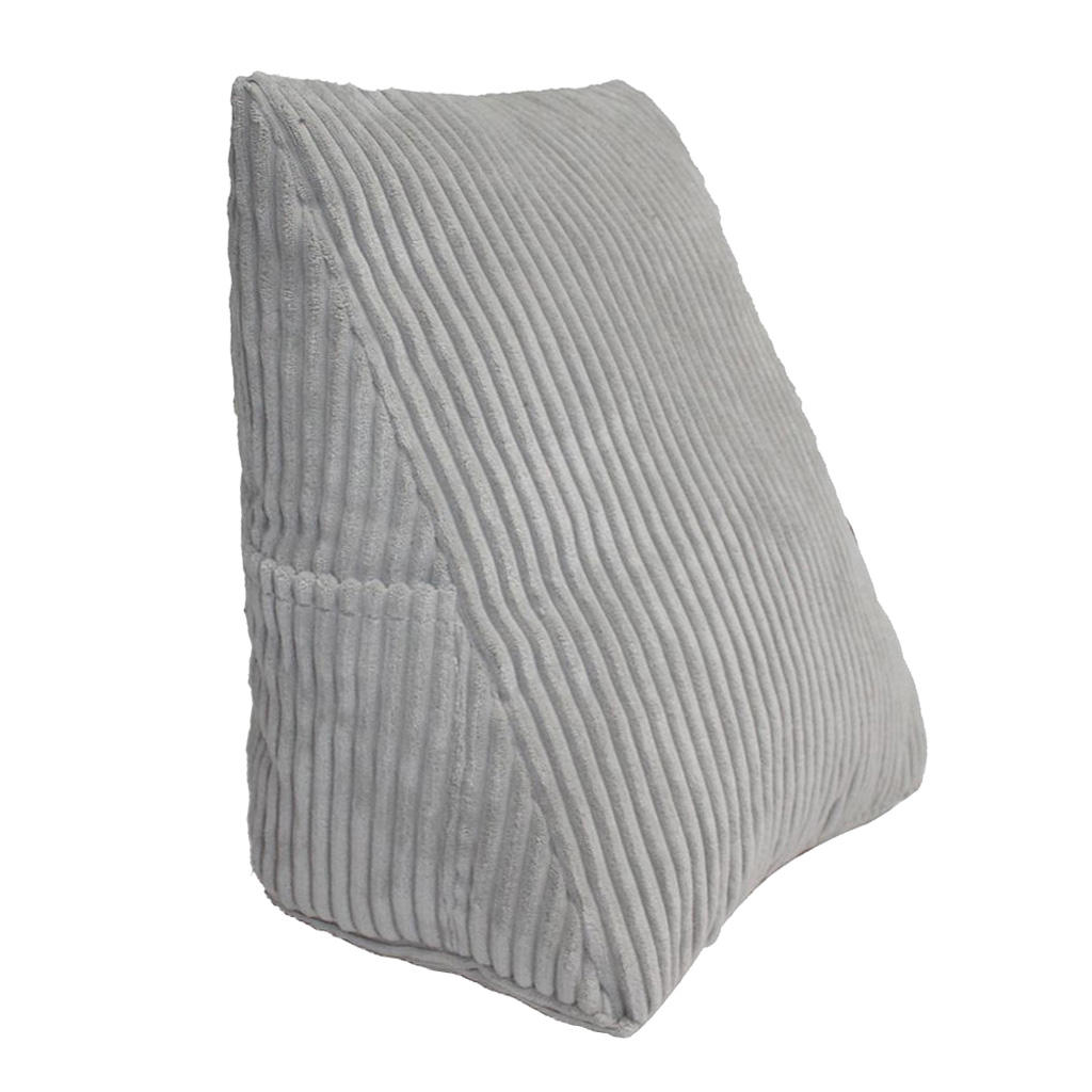 Rear Triangle Wedge Reading Pillow Sofa Couch Headboard Cushion Pregnant Pillow