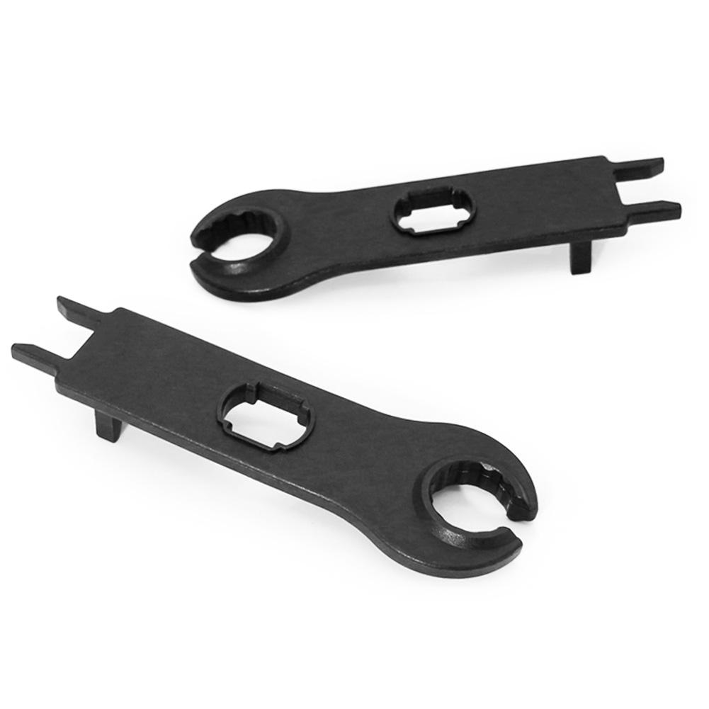 1 Pair Solar Panel Connector Disconnect Tool ABS Button Panel Connector Wrench Connector Manual Installation Wrench