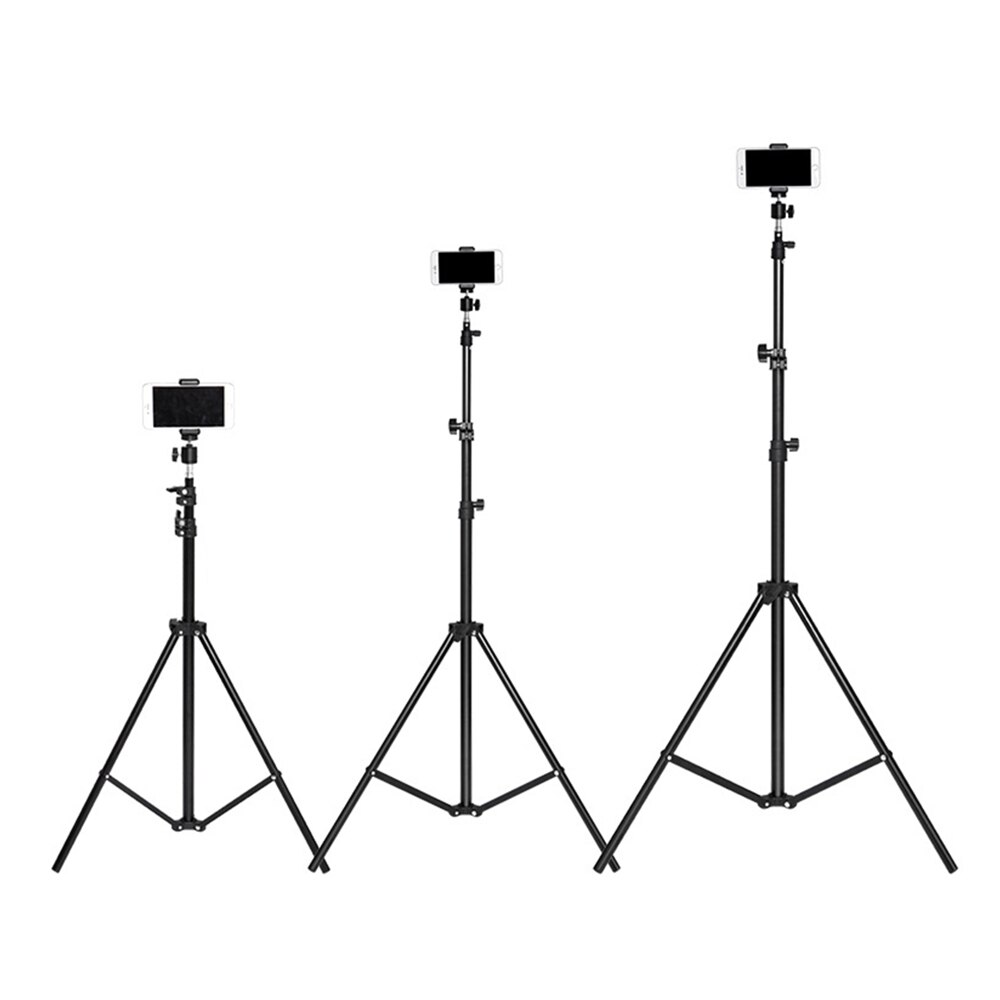 Trípode de luz Para fotografía de 50/160CM, Trípodes Para estudio fotográfico, fondos Para Movil, iluminación de vídeo, estudio