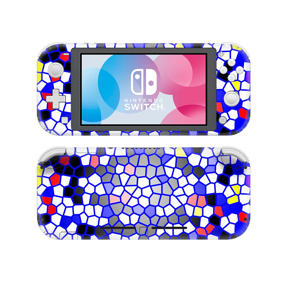 Pegatina de piel de vinilo de estilo grafiti para Nintendo Switch Lite, NSL película protectora, 15 estilos: Style 4