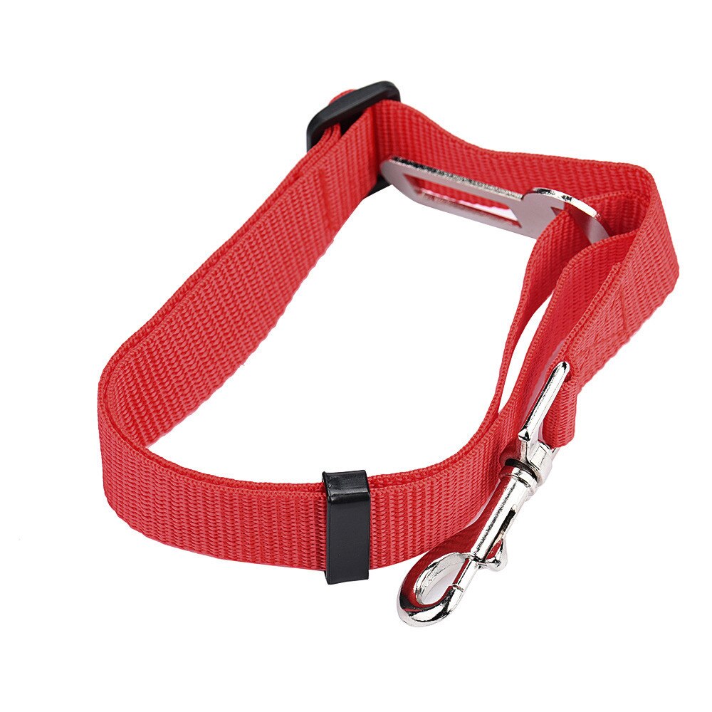 Universele Praktische Hond Kat Pet Veiligheid Verstelbare Autogordel Harness Leash Reizen Clip Strap Lood Autogordel