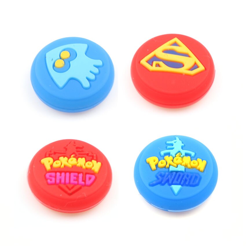 cltgxdd 4pcs Joystick silicone non-slip cap For Nintendo Switch Lite Animal Crossing Analog Stick Grip Controller Joystick Cap: (28-30-32-35)