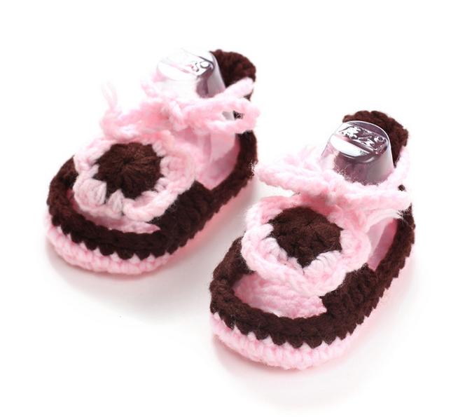 1 par deilige myke gutter jenter snøring blomster farger håndarbeid småbarn sko barneseng sko 11cm