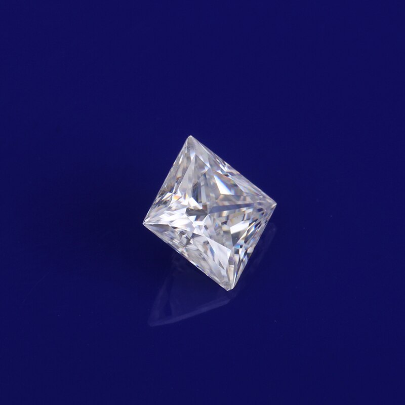 Moissanites solto pedra gh cor 4 * Moissanites 4mm praça princesa cut 0.4ct perto branco pedra preciosa diamantes moissanites