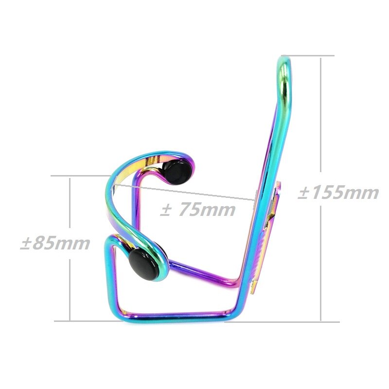 Litepro fietsfleshouder aluminiumlegering titanium plating multicolor waterkoker houder mtb racefiets opvouwbare waterfleshouder