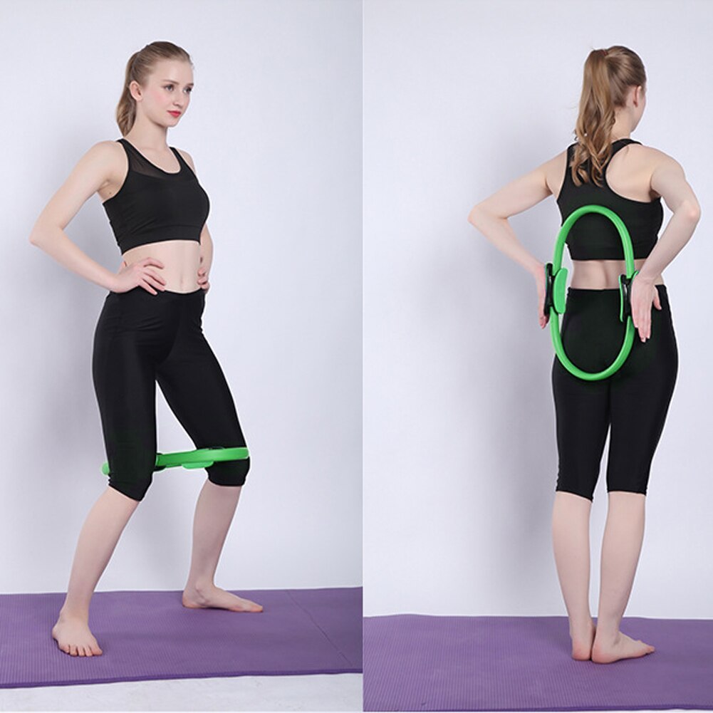 Yoga Pilates Ring - 39cm Diameter - NBR Material - Fitness Workout Circle