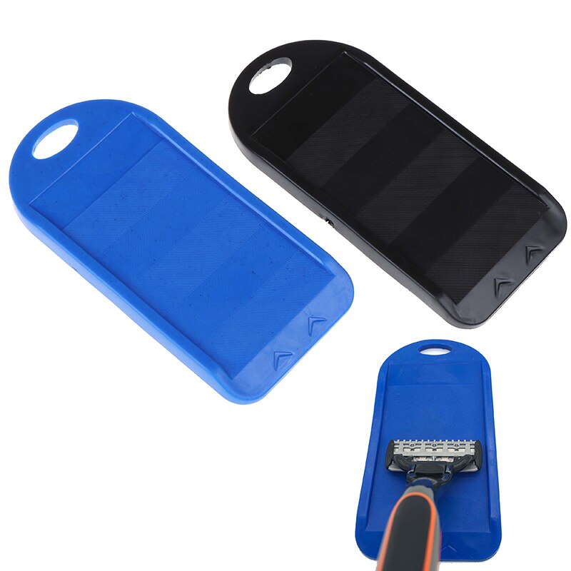 Razor Blade Sharpener 1X Blade Scheermes Slijper Voor Mannen En Vrouwen Door Scheermes Care Clean Baard Zwart/Blauw blade Buddy