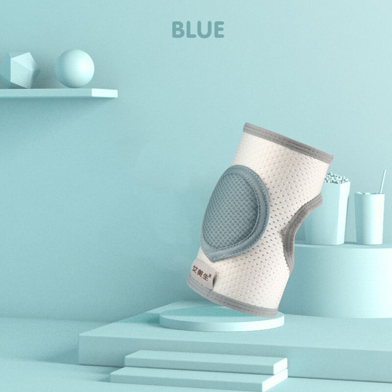 Baby Knee Pad Kids Veiligheid Kruipen Albow Kussen Beschermen Baby Knie Cap baby been warmer knie ondersteuning protector baby knieschijf: Green