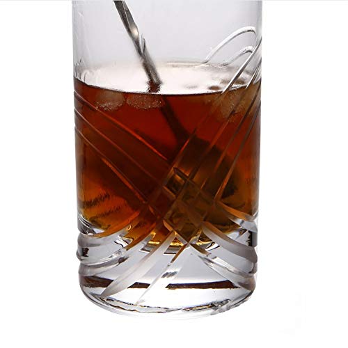 Japansk stil 700ml blandningsglas bartender cocktailkoppar kristallglas whiskykopp drinkware diamant blandningsglas martini