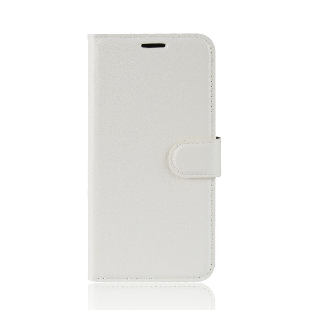 レザーフラップケース,tpu電話ケース,カードホルダー,alcatel 5033 5033d 5033x 5059d: For Alcatel 1 5033 / White