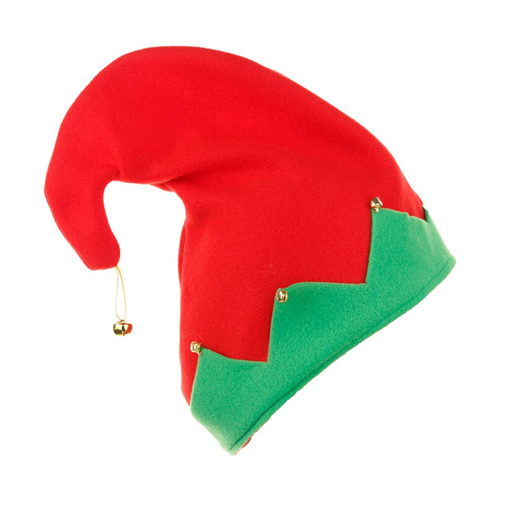 Sombrero de Navidad para adultos gorros bonitos de Papá Noel vacaciones de Navidad suministros decorativos Unisex gorro cómodo Q40: B