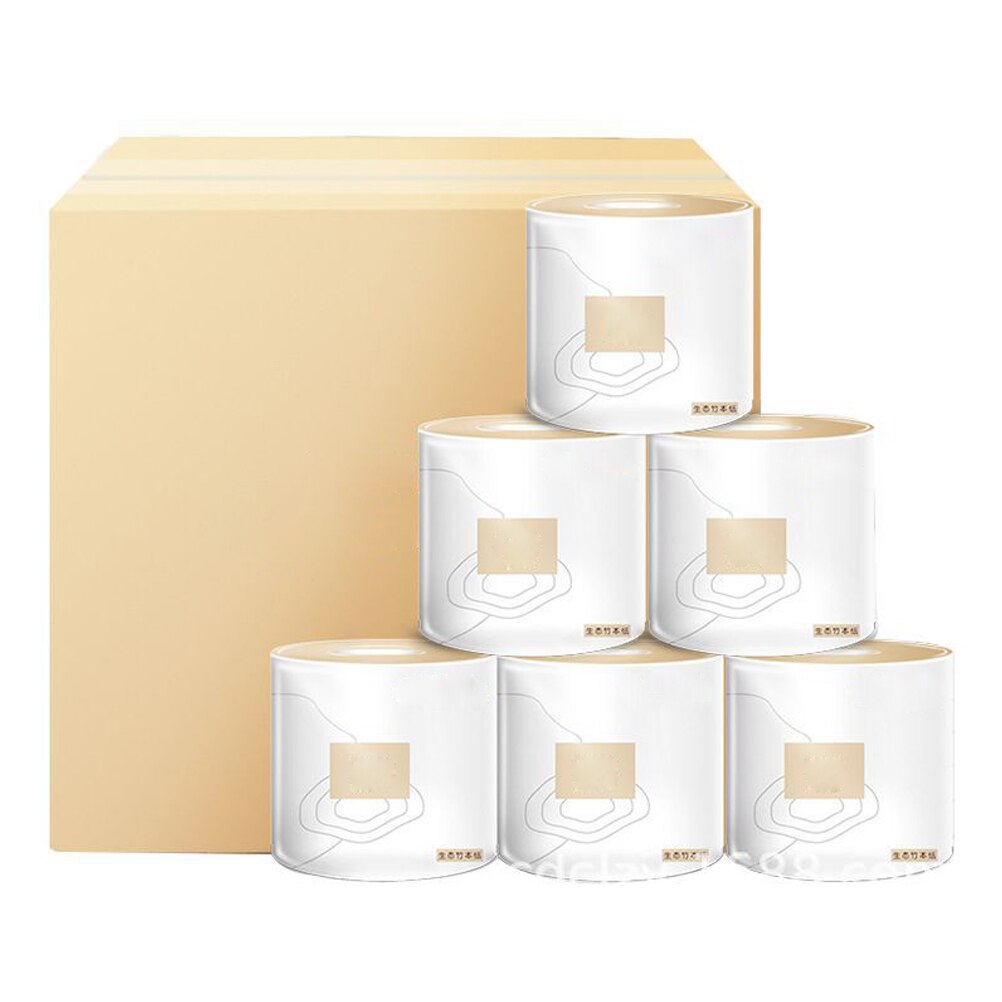 4 Layer Toilet Tissue Home Bath Toilet Roll Toilet Paper Soft Toilet Paper Skin-Friendly Paper Towels