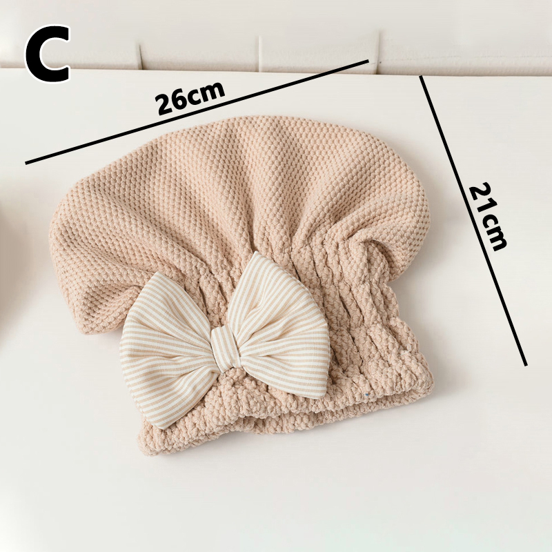 Microvezel Quick Haardrooginrichtingen Bad Spa Strik Wrap Handdoek Hat Cap Voor Bad Badkamer Accessoires: Rood