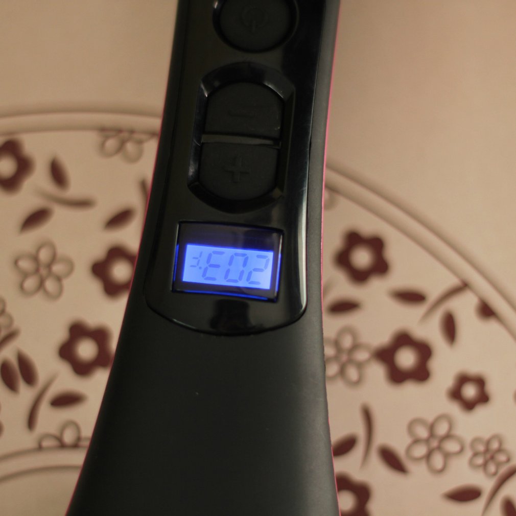 Peine de pelo alisador de pelo mágico peine de pelo eléctrico recto peine Anti-escaldado y cómoda cabeza de frotamiento táctil