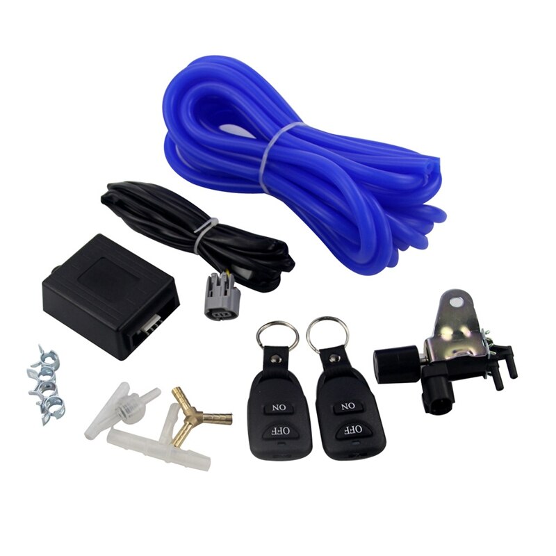 Controle Uitlaatklep Uitsparing Draadloze Afstandsbediening Schakelaar Met 2 Afstandsbedieningen Auto Accessoires WLR-ECV-ACC