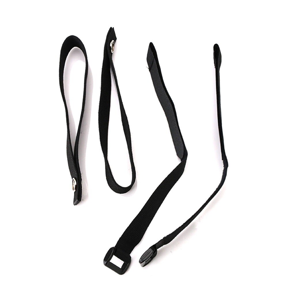 Correias da janela traseira para jeep wrangler jk jku alças superiores macias tiedown cintas ajustáveis (4 pces)