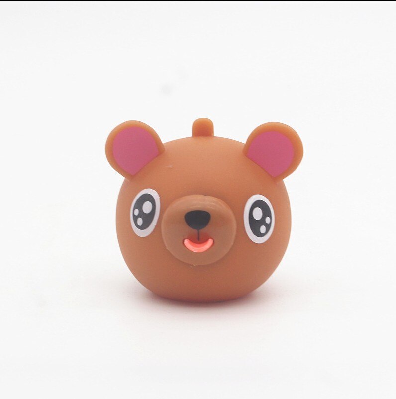 Screaming Toy Talking Cute Animal Tongue Out Stress Reliever Squaking Soft Sounding Electronic Vocal Solid Color: 10 S