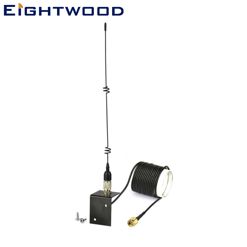 Eightwood SPYPOINT LINK-W Cellular Trail Camera Outdoor Enhanced MMS Antenna Aerial RP-SMA Plug Female RF Connector 500cm Cable