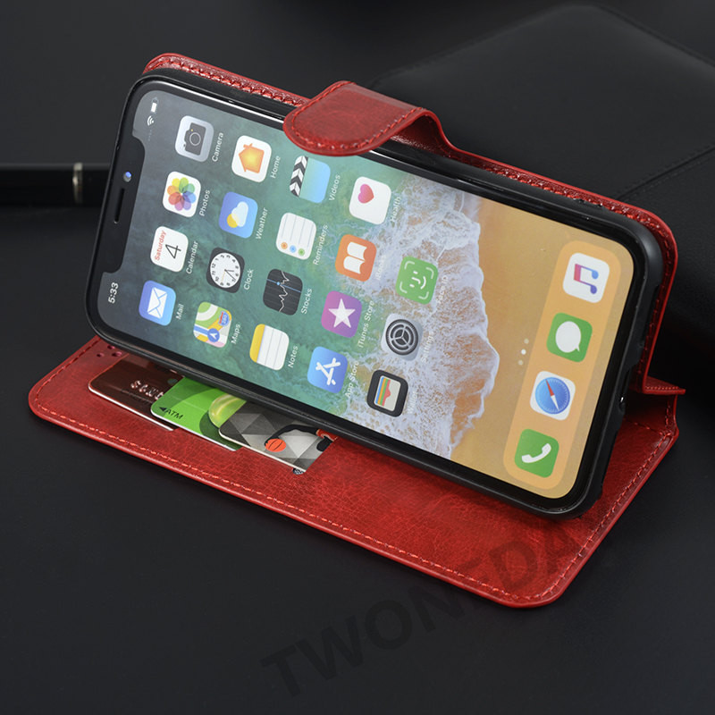 Für Lenovo S1 S1C50 S1A40 Flip Brieftasche Leder Telefon Fall Abdeckung Für Lenovo Vibe S1 S1A40 S1C50 Schwarz Holster Schutzhülle fällen