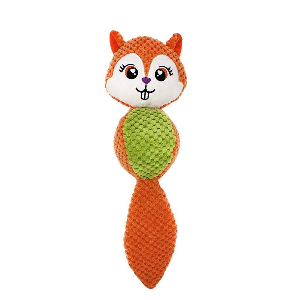 Pet Cartoon Animals Dog Toys Dog Accessories For Dogs Plush Cloth Toy Accesorios Honden Squeaker Sound Plush Dog ​​cat Toys: A