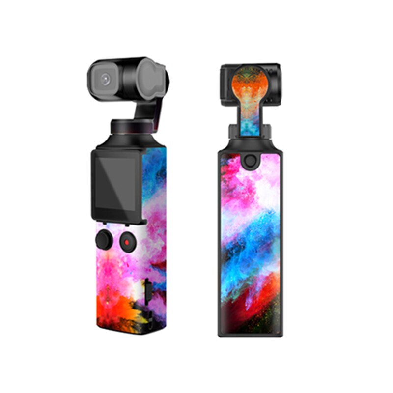 Waterproof Camouflage Stickers For FIMI PALM Camera Pocket Handheld Gimbal Colorful/Camouflage Decals Film Skin Sticker: 02