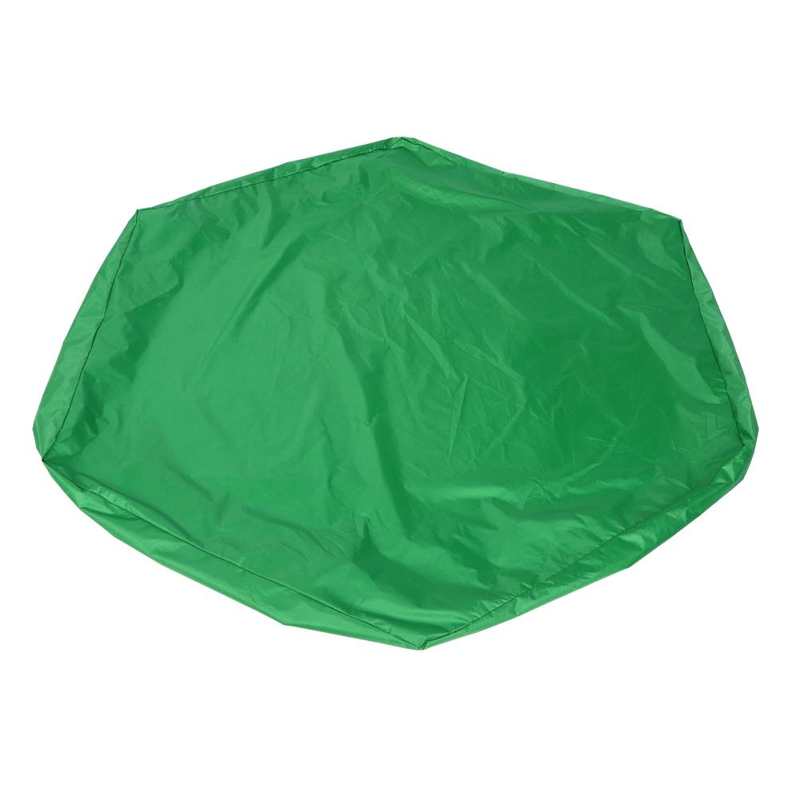 Toldo de arena resistente al agua, resistente a la intemperie, resistente a las lágrimas, resistente a la intemperie, para arenero al aire libre: Verde