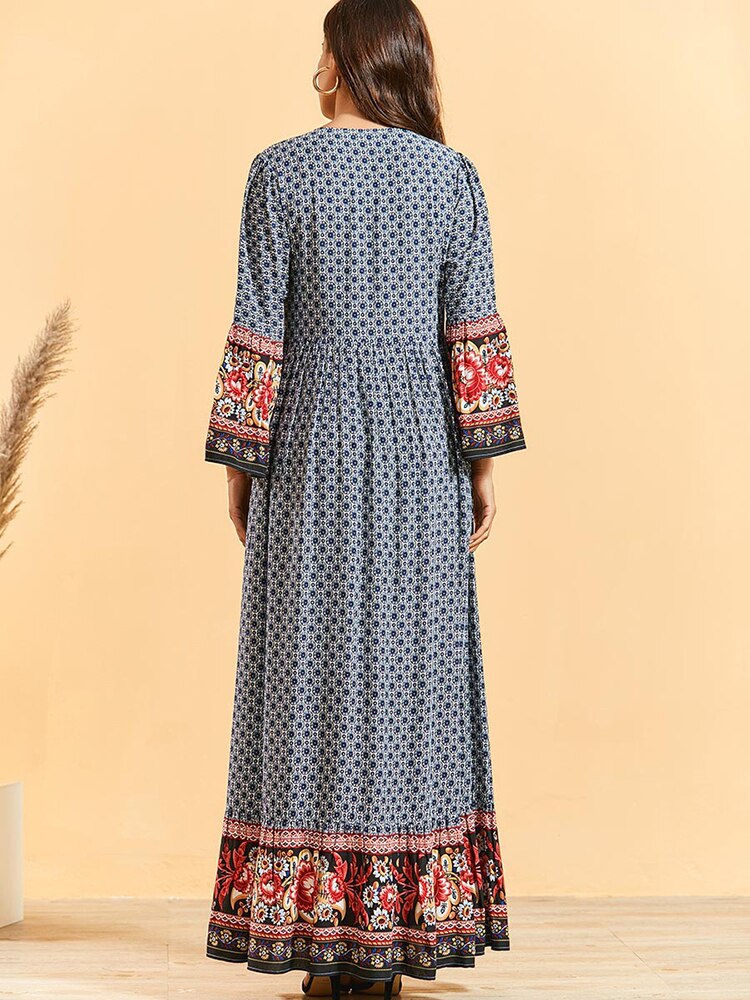 Dubai Abaya Femme Turkey Muslim Woman Hijab Dress Maternity Dresses Musulman De Mode Longue Islam Clothing Arab Vestidos