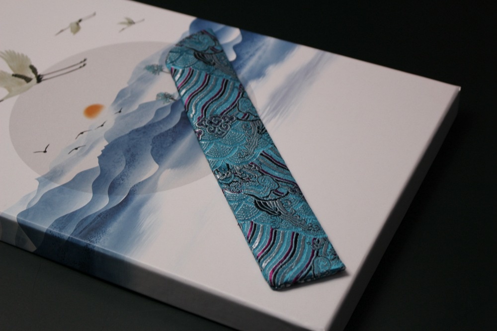 Xiangyun Vrouwelijke Fan Deksel Vouwen Fan Tas Hoogwaardige Japanse Fan Fan Verpakking Bag Wedding Gunsten En El Fanı geschenkdoos: Light Blue